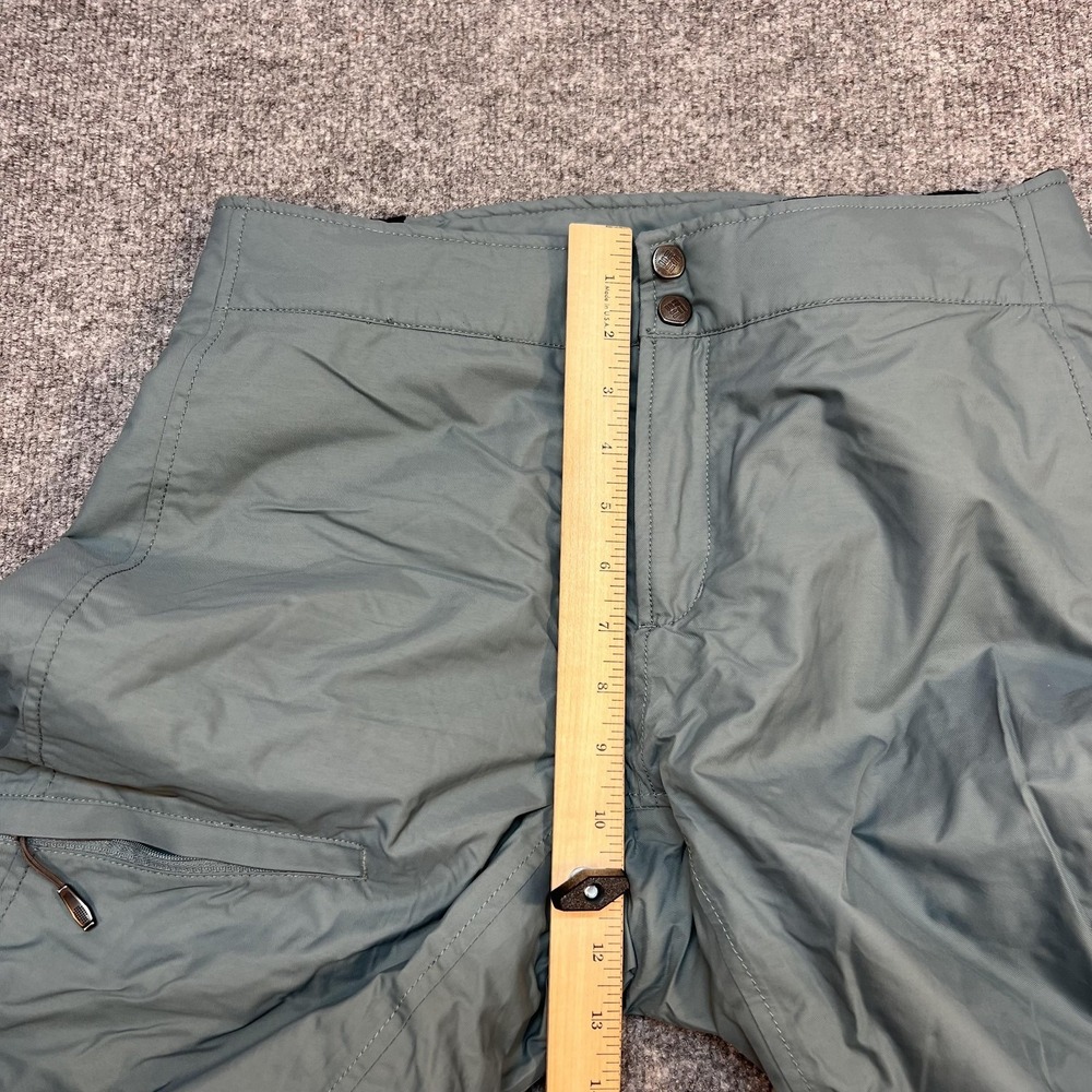 Columbia Bugaboo Omni-Tech Snow Pants Mens Medium Gray Waterproof Insulated Ski - Picture 11 of 13